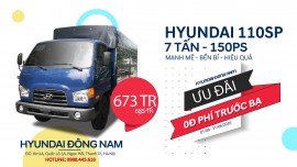 Hyundai Đông Nam khuyến mại 100% Lệ phí trước bạ