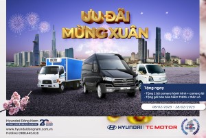 Khuyến Mại Mừng Xuân 2025: Rước Lộc Đầu Năm Cùng Xe Tải Hyundai Đông Nam