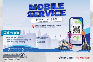Chương trình Mobile Service sửa chữa lưu động