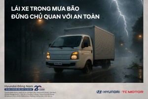 LÁI XE TRONG MƯA BÃO ĐỪNG CHỦ QUAN VỚI AN TOÀN