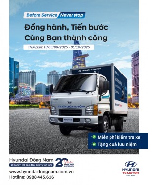 Before Service đồng hành, tiến bước cùng bạn thành công