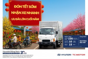 đón tết sớm nhận xe nhanh, ưu đãi lớn cuối năm