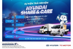 Hyundai Share&Care trải nghiệm lái thử và sửa chữa lưu động tại Sơn La