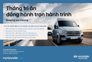 Đồng hành trọn hành trình keeping you moving tháng 5