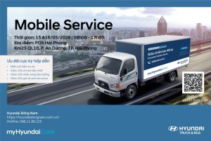 Mobile Service sửa chữa lưu động tại Hải Phòng tháng 5