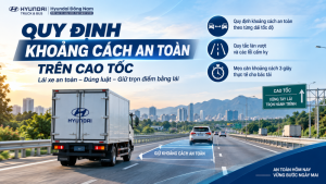 Quy định khoảng cách an toàn trên cao tốc và quy tắc làn vượt mới