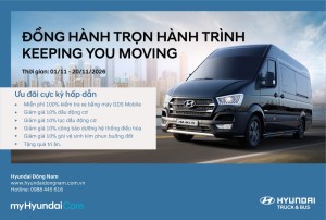 Ưu đãi dịch vụ tháng 11/2026 tại Hyundai Đông Nam