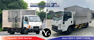So sánh Hyundai N500 Series và Isuzu QKR H