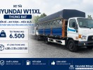 Hyundai Mighty W11XL 7 tấn thùng mui bạt dài 6m3