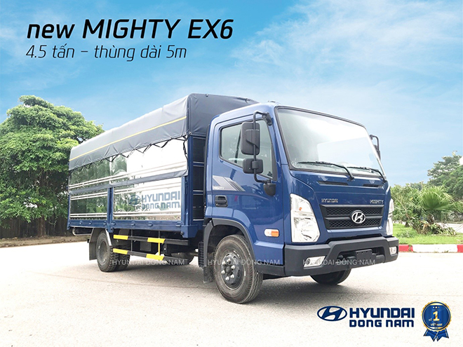 Báo điện tử 24h đưa tin về Mighty EX6 do Hyundai Đông Nam phân phối