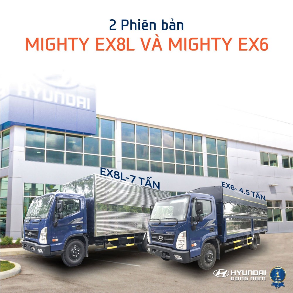 Mighty EX8L và Mighty EX6