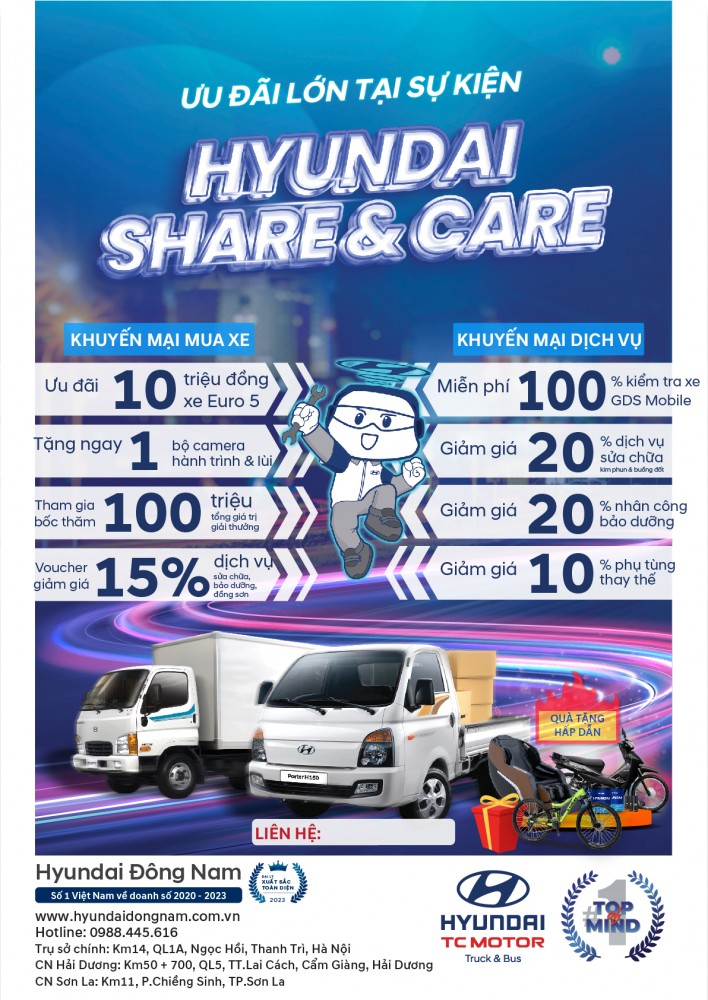 Ưu đãi tại sự kiện Hyundai Share