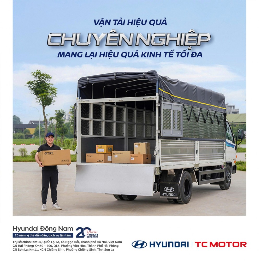 Hyundai N500 Series giải pháp vận tải chuyên nghiệp