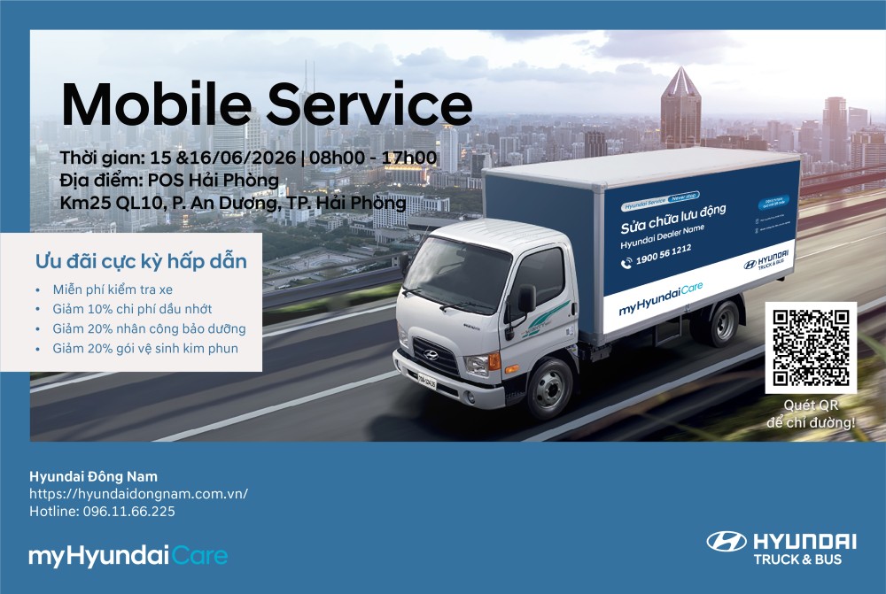 Mobile Service tại Hải Phòng tháng 6 2026