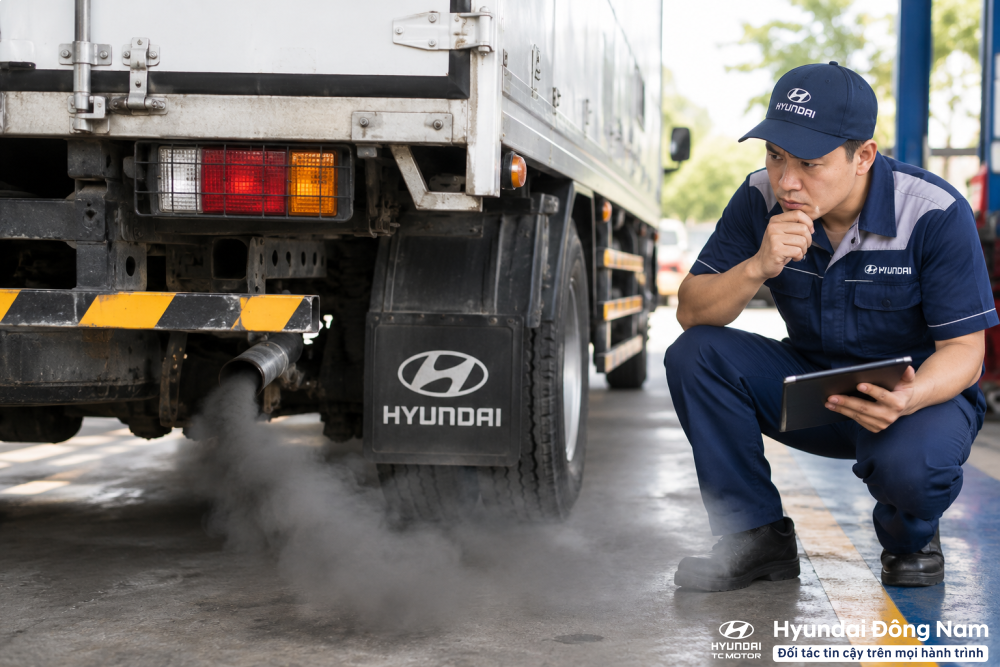 Mùi khí thải bất thường có phải dấu hiệu hư hỏng động cơ