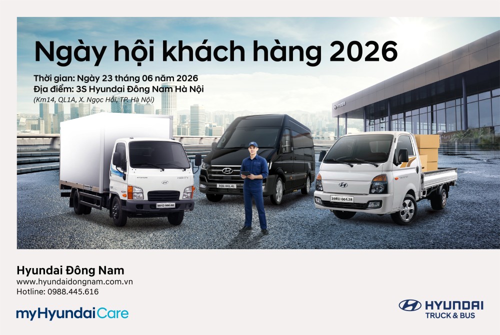 ngày hội khách hàng Hyundai Đông Nam