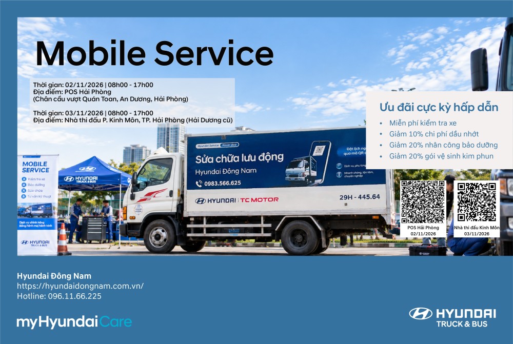 Mobile Service tại Hải Phòng t11 2026