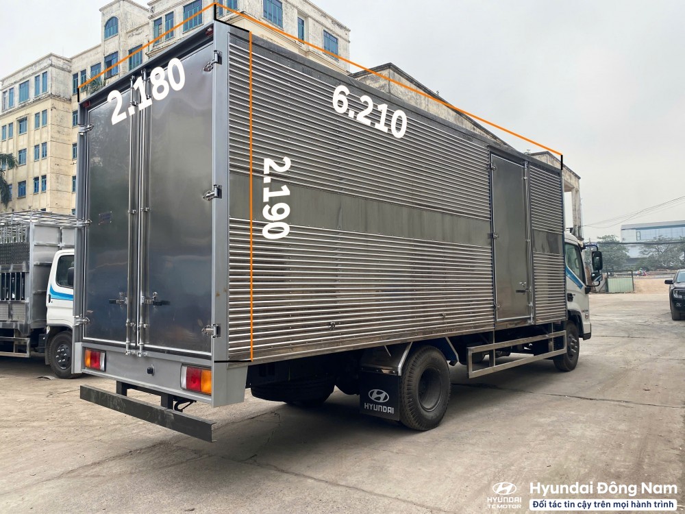 kích thước thùng xe EX900