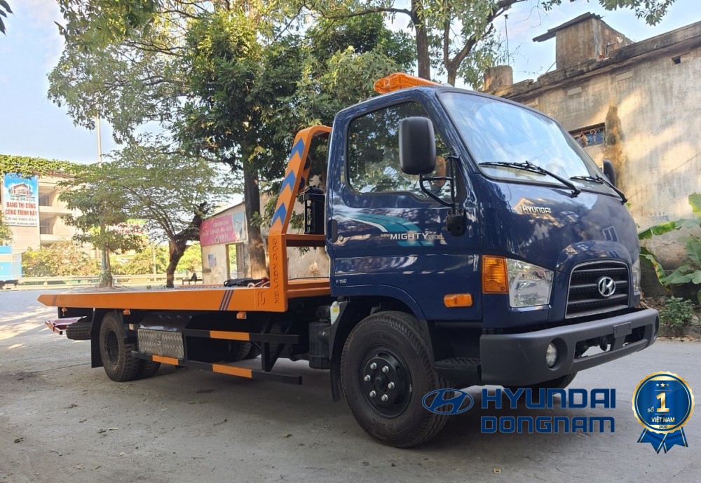 Xe tải cứu hộ càng kéo Hyundai 110XL 5 tấn