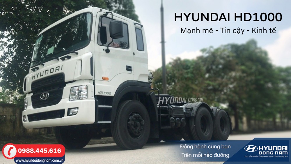 Đầu kéo Hyundai HD1000