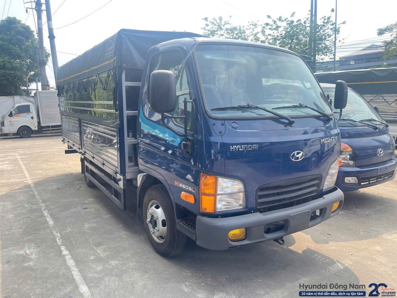 New Mighty N250SL thùng mui bạt