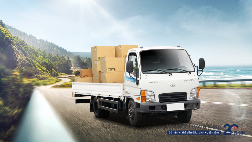 Hyundai N500A thùng lửng dài 3m7