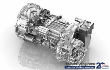 hộp số ZF Ecoshift 6MT trên Hyundai Universe Prestige