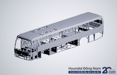 khung xe Hyundai Universe Prestige